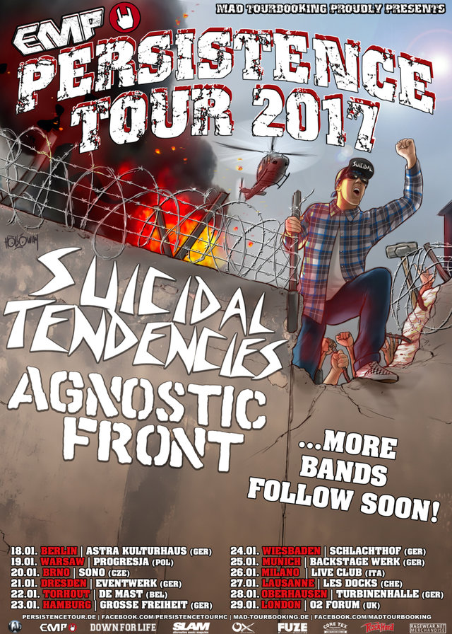 AGNOSTIC FRONT анонсировали даты Европейского тура и выложили клип