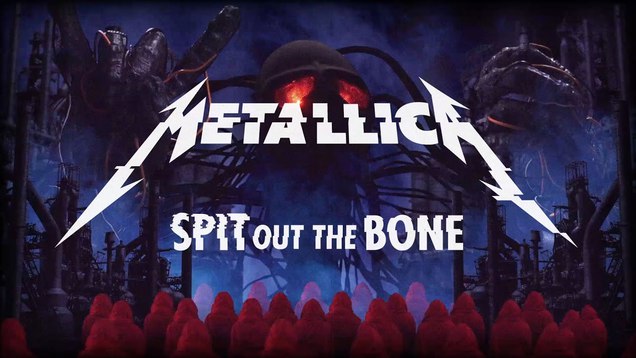 METALLICA выпустила видео со съемок клипа Spit Out The Bone