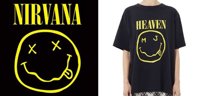 NIRVANA подает в суд на модный бренд MARC JACOBS