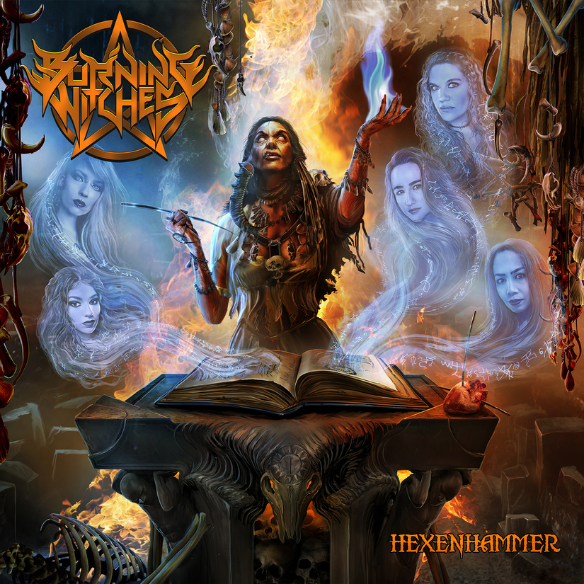 BURNING WITCHES выпустили обложку предстоящего альбома Hexenhammer