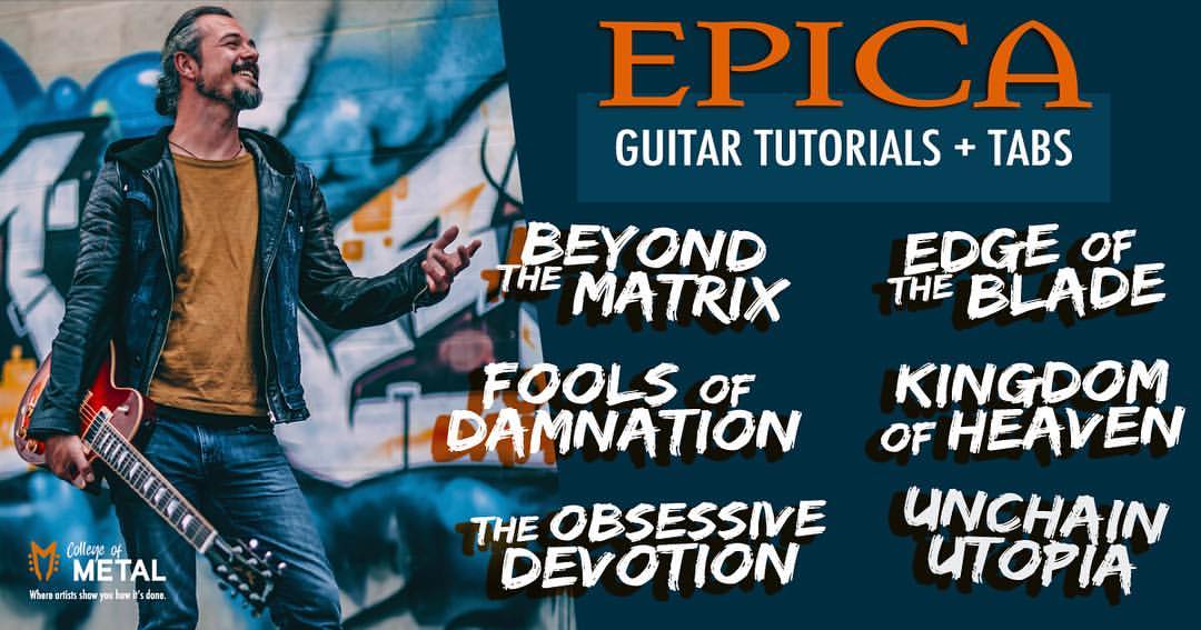 College of Metal запускает курсы гитары EPICA!