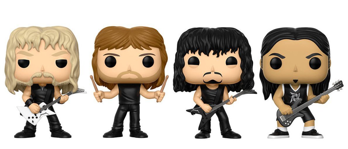 Funko Pop выпустили комикс-фигурки Metallica