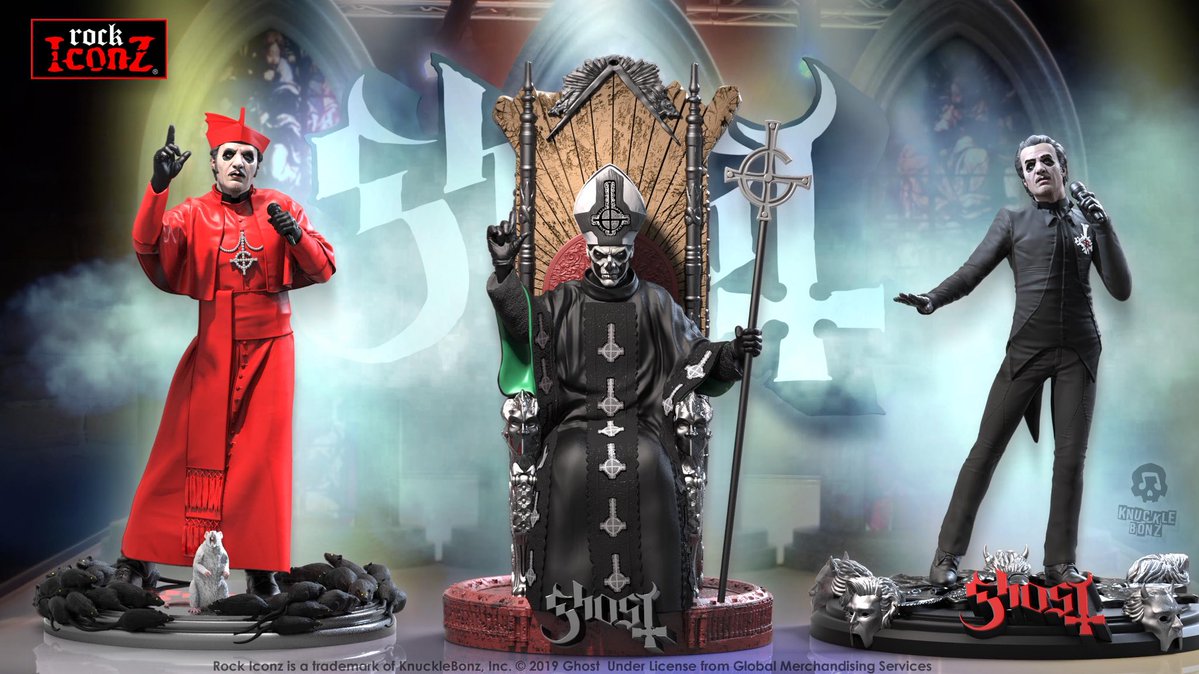 GHOST получат новые фигурки KnuckleBonz — Rock Iconz
