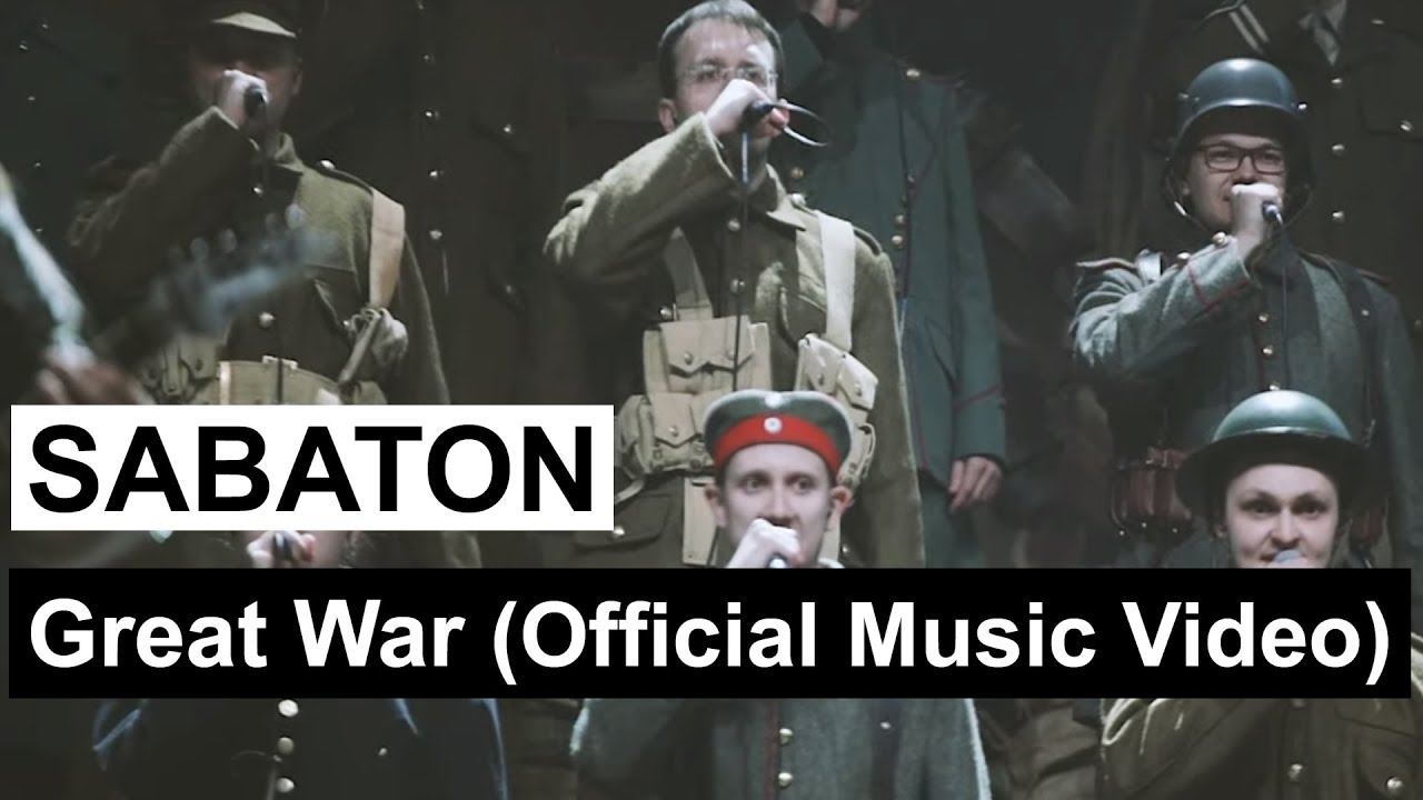 Новый клип SABATON — Great War (2019)