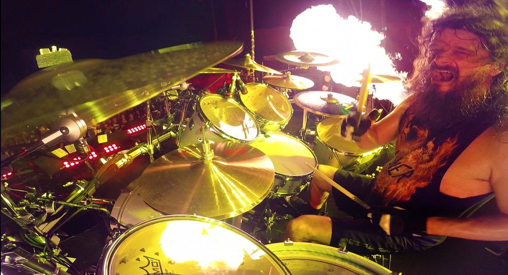 Новое видео SLAYER — Born Of Fire (Drum Playthrough, 2017)