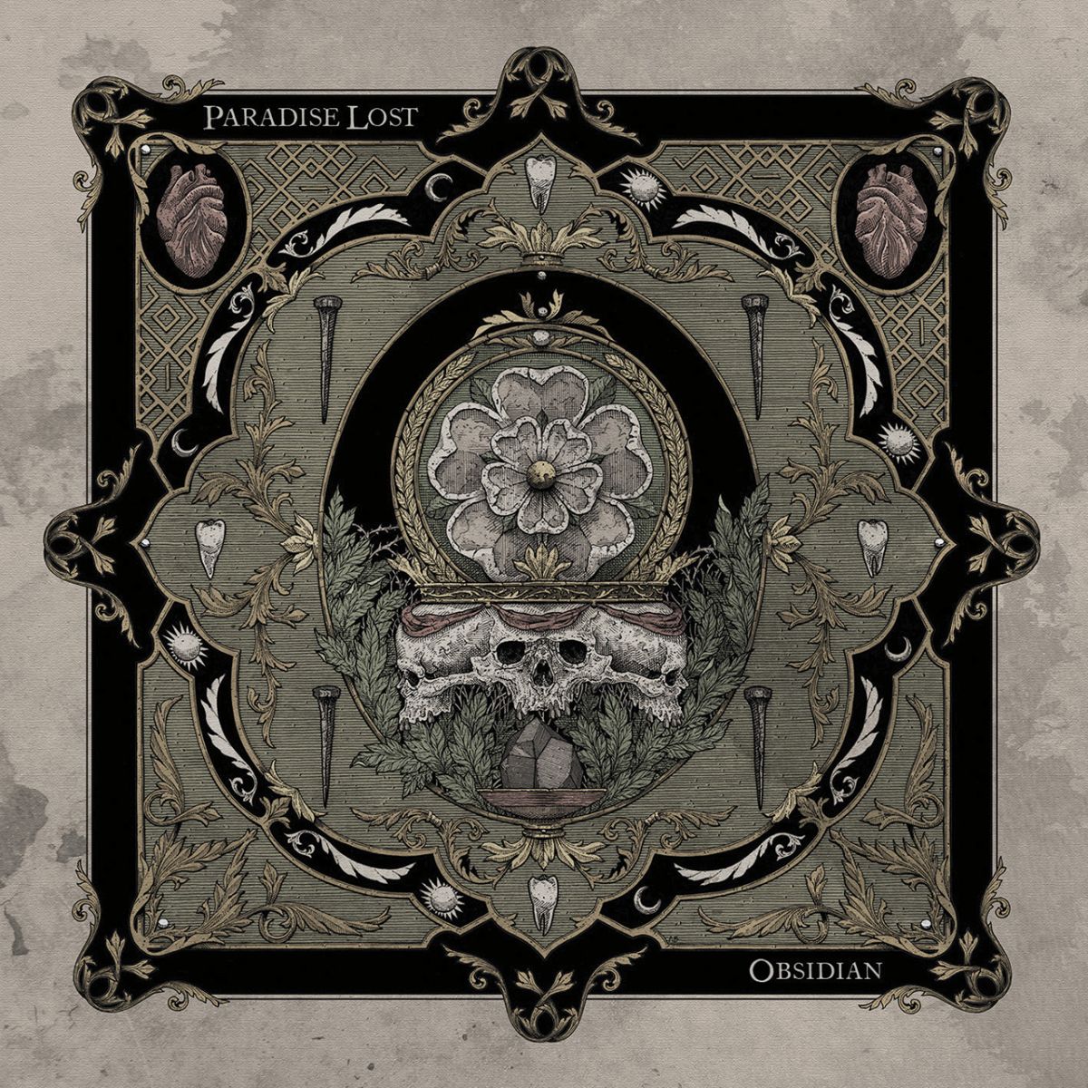 PARADISE LOST анонсировали новый альбом Obsidian (2020)